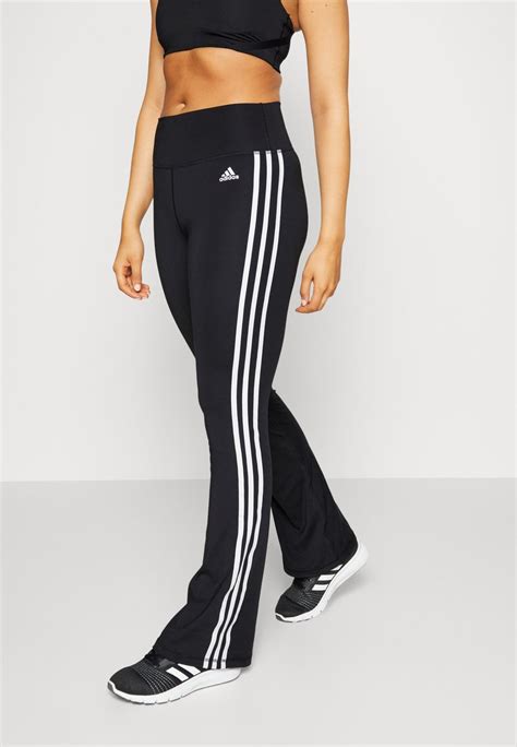 adidas trainingsbroek dames zwart|adidas broek met knopen dames.